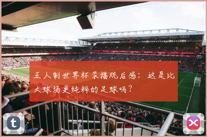 五人制世界杯录播观后感：这是比大球场更纯粹的足球吗？